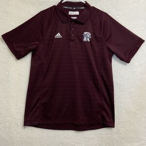 Adidas Climate Mens Polo Shirt Medium Collar Neck Short Sleeves